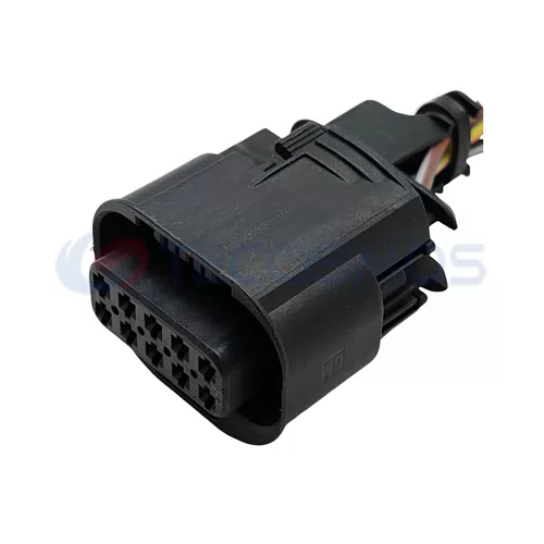 Waterproof Wire Connector Shock Absorber Cable Harness Automotive Enclosure Connector for Buick 10pin Female CT10-0065M - image 3