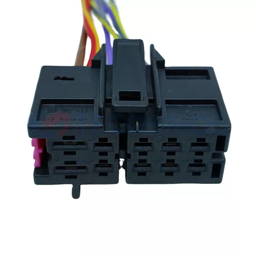 Car Door Lock Block Wiper Motor Plug Suitable for VW Audi 10 Pin Female CT10-0104M - image 2