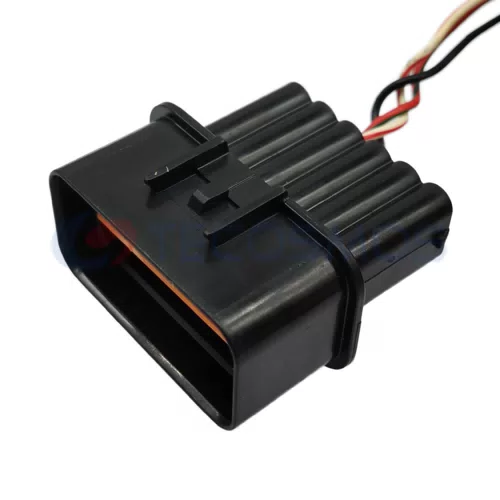Automotive Headlight Harness Connector Plug Waterproof Shell for Modern 12 Pin Male CT12-0014G - image 4