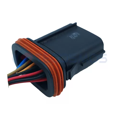 Automotive Wiring Harness Connector Plug Waterproof Shell Suitable for CAR 12 Pin Male CT12-0015G - image 5