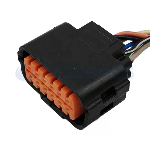 Automotive Rearview Camera Wiring Harness Connector Plug Waterproof Shell for Modern 12 Pin Female CT12-0049M - image 4