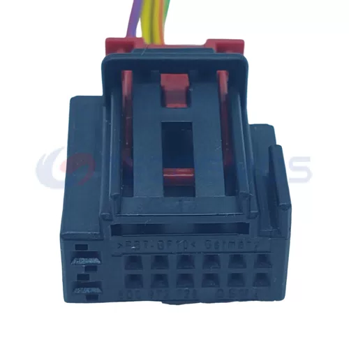 Automotive Wiring Harness Connector Plug Waterproof Shell for VW 14 Pin Female CT14-0058M - image 2