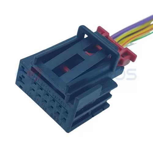 Automotive Wiring Harness Connector Plug Waterproof Shell for VW 14 Pin Female CT14-0058M - image 4