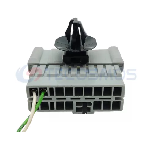 Auto Parts Automotive Radio Plug Audio Socket Connector Grey for Nissans 16-Pin CT16-0010G-2 - image 2