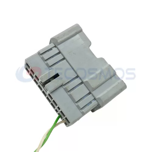 Auto Parts Automotive Radio Plug Audio Socket Connector Grey for Nissans 16-Pin CT16-0010G-2 - image 5