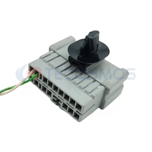Auto Parts Automotive Radio Plug Audio Socket Connector Grey for Nissans 16-Pin CT16-0010G-2 - image 6