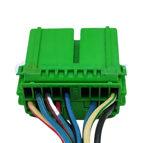 Auto Parts Green Car Cennector 16-pin Female CT16-0075M - image 2
