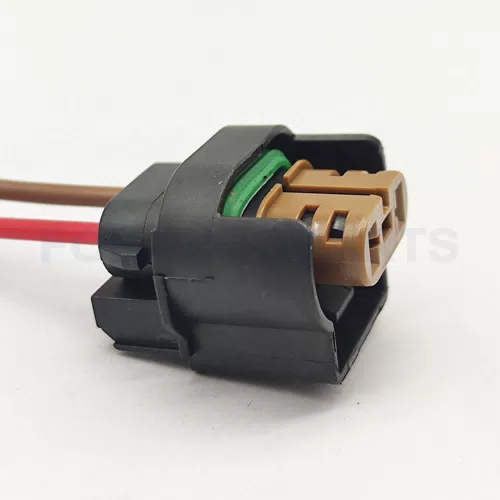 CT2-0009M-1 Connector Wire 2pin Female for VW 9006 Lamp Plug 7H0941165 - image 3