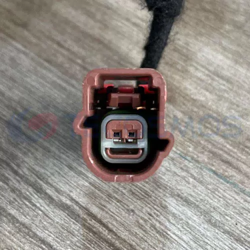 Car Connector For Nissan plug has two pins on the upper left and lower right CT2-0018M-11
