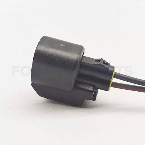 CT2-0025M Connector Wire 2pin Female for Ford Unslotted Red Ete5982 - image 4
