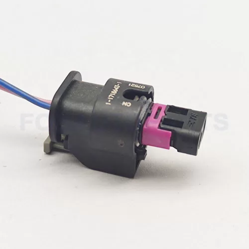 CT2-0054M Connector Wire 2pin Female for Injector Plug 1-1718643-1 2112985 a 4F0973702 - image 2