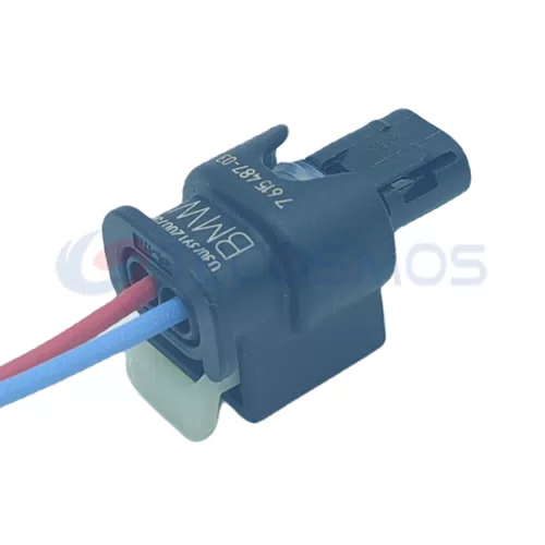 Auto Parts Automatic Fuel Injector Connector Waterproof Impact Sensor Plug Suitable for BMW 2-pin Female CT2-0054m-6 - image 6