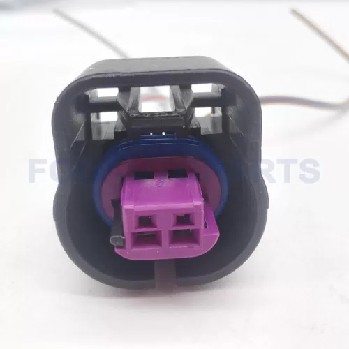 CT2-0061M Connector Wire 2pin Female for Buick Camshaft Solenoid Purple Exhaust - image 6