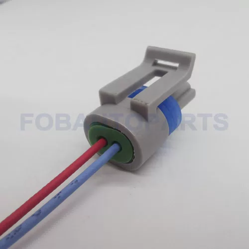 CT2-0062M-2 Connector Wire 2pin Female for Buick Solenoid Gray 25036751 - image 4