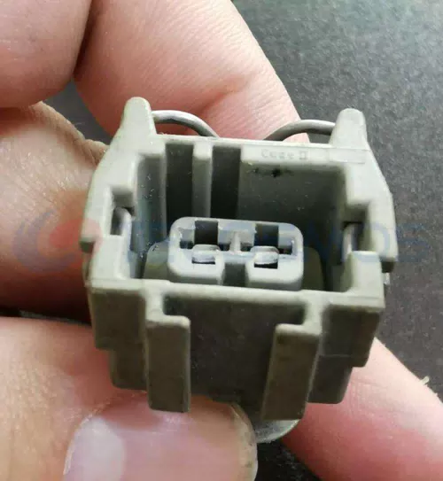 Car Connector for Volvo Grey Upper Left Double-slot 2pin CT2-0063M-13 - image 3