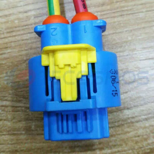 Car Connector For Peugeot blue case yellow card 2pin CT2-0074M-3 - image 2