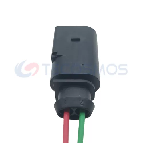 Auto Parts Electronic Black Connector for Car 2-pin Male CT2-0085G-1 - image 2