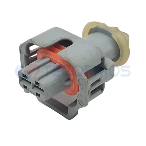 Car Wide and Narrow White Sheathed Wire Harness Connector Plug Waterproof Shell for Car 2pin Female CT2-0093M-13 - image 4