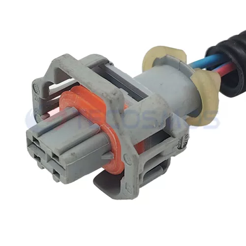 Car Wide and Narrow White Sheathed Wire Harness Connector Plug Waterproof Shell for Car 2pin Female CT2-0093M-13 - image 5