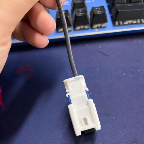 Car Connector For large terminal is marked with two white pins CT2-0132G-5 - image 2