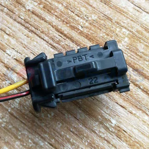 Car Connector For Mark small black terminal of cigarette lighter with two pins CT2-0132M-2 - image 2