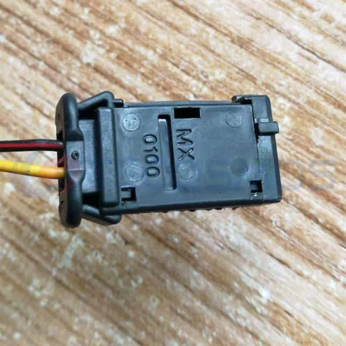 Car Connector For Mark small black terminal of cigarette lighter with two pins CT2-0132M-2 - image 3