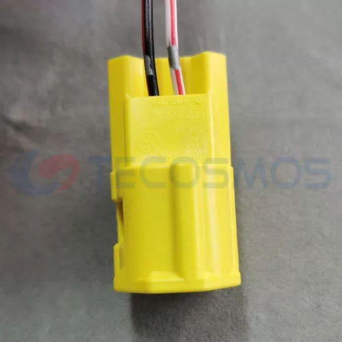 Volkswagen Car Connector crash sensor 6Q0972623 black clip with 2 pins CT2-0140M-1 - image 4