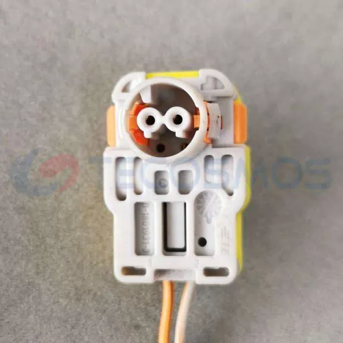 Car Connector For sensor plug is gray with two pins CT2-0147M-3