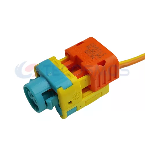 Green Bag Connector Straight Plug with Nylon Housing 2-Pin Female CT2-0148M-3 - image 2