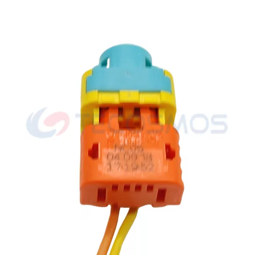 Green Bag Connector Straight Plug with Nylon Housing 2-Pin Female CT2-0148M-3 - image 3