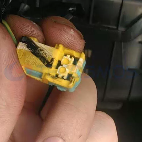 Car Connector For sensor plug has two green pins CT2-0148M-7 - image 2