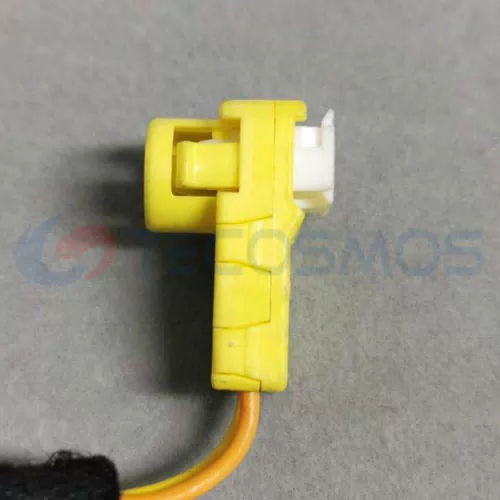 Car Connector For sensor has a yellow and white cover with two pins CT2-0149M-3 - image 3