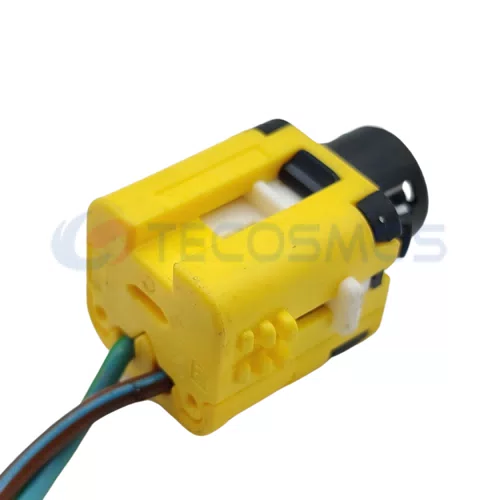 Waterproof Wire Yellow Black Car Connector for Tesla Copper Contacts ABS Nylon Housings 2-Pin Female CT2-0151m-9 - image 6