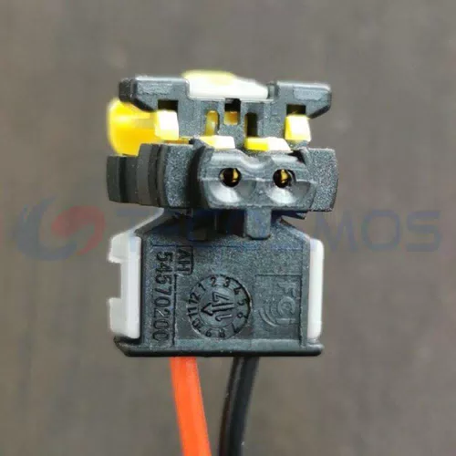 Car Connector For black middle slot ash cover of sensor has two pins CT2-0161M-3