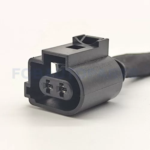 CT2-0162M Connector Wire 2pin Female for VW Sprinkler Motor Plug 1J0973722A 2-1355339-2 - image 3