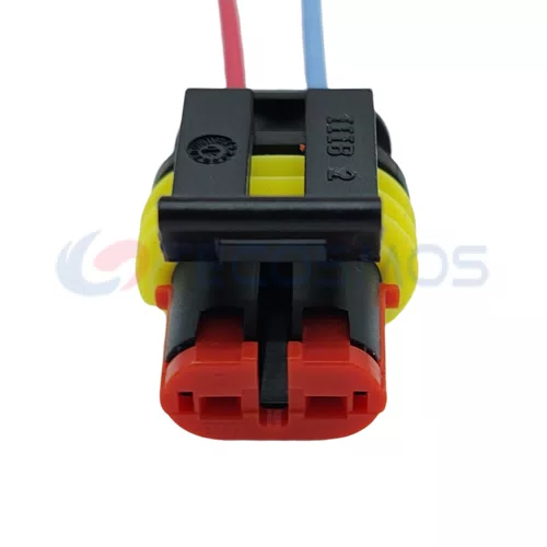 Auto Parts High Quality Car Outdoor Temperature 0021 Black Connector for Buick Delphi 2-pin Female CT2-0205m