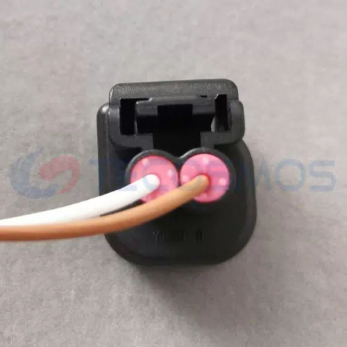 Car Connector For ford hood lock For Jaguar collision For Dodge water temperature 2-0019M-1 same number 2 pins CT2-0223M - image 4