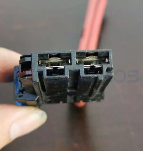 Car Connector For Black 2pin battery fuse socket CT2-0245M-1 - image 2