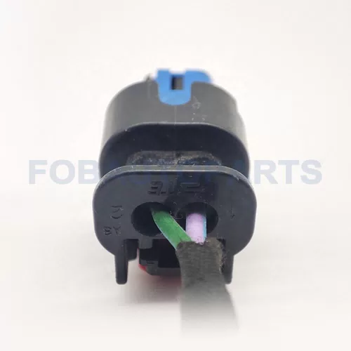 CT2-0275M-2 Connector Wire 2pin Female for Buick Solenoid Blue G83B2 CE2709BU - image 3