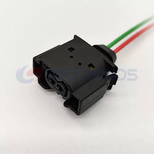 Automotive Gasoline Pump Plug Harness Connector Waterproof Shell 2-pin Female CT2-0294M - image 3