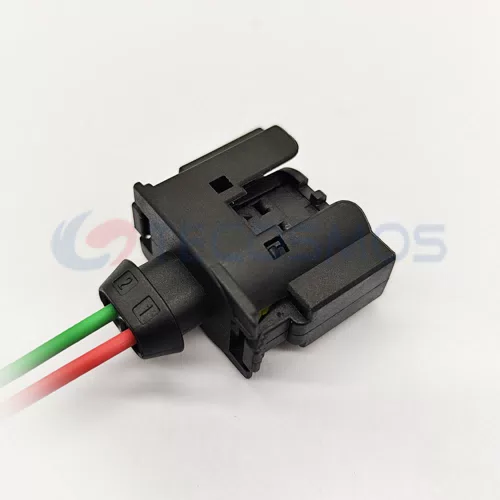 Automotive Gasoline Pump Plug Harness Connector Waterproof Shell 2-pin Female CT2-0294M - image 5