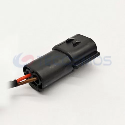 Automotive Intake Manifold Solenoid Valve Plug Harness Connector Waterproof Shell 2-pin Male CT2-0301G - image 2