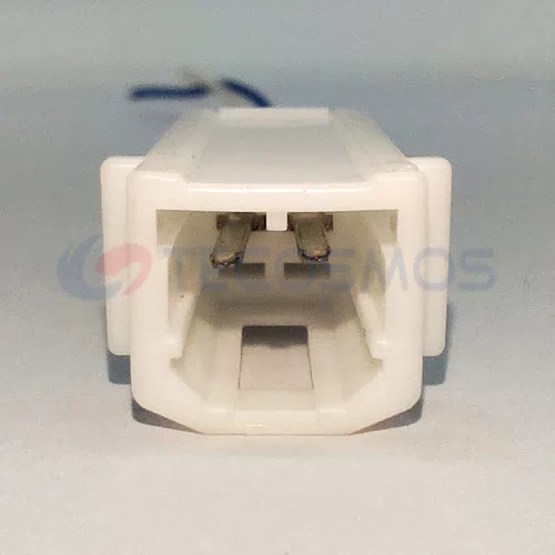 Car Headlight Trunk Audio Plug Harness Connector 2-pin Male CT2-0318G - image 2