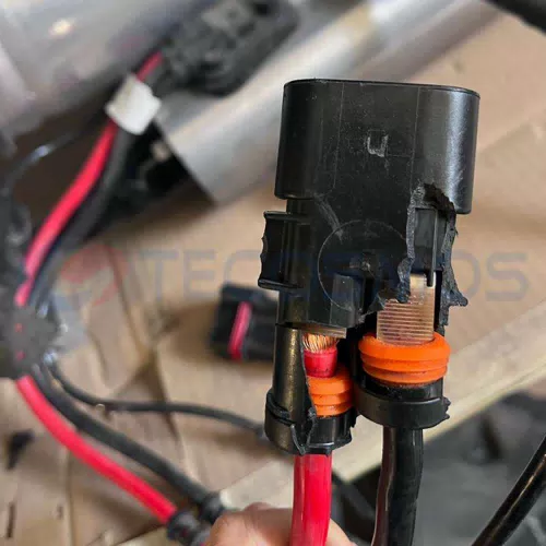 Car Connector For Power pump For BMW For steering gear A2185400181KZ 2 pins CT2-0321G - image 2