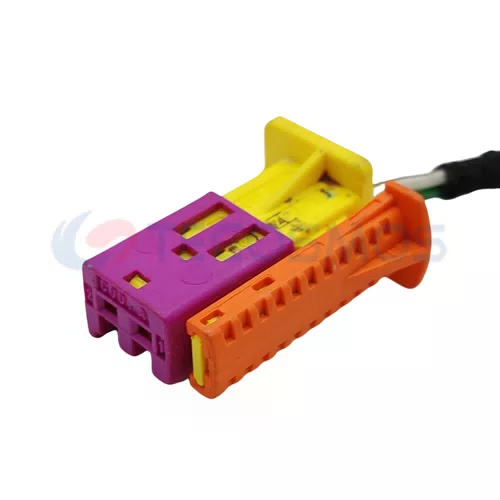 Auto Parts Perforated Fuel Injector Harness Push Electrical Plug Suitable for Buick Female 2P CT2-0332M-1 - image 2