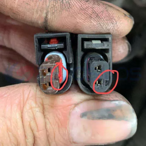 Car Connector For Verano For Porsche transmission accumulator side card fuel injector 2 pins CT2-0337M-2 - image 2