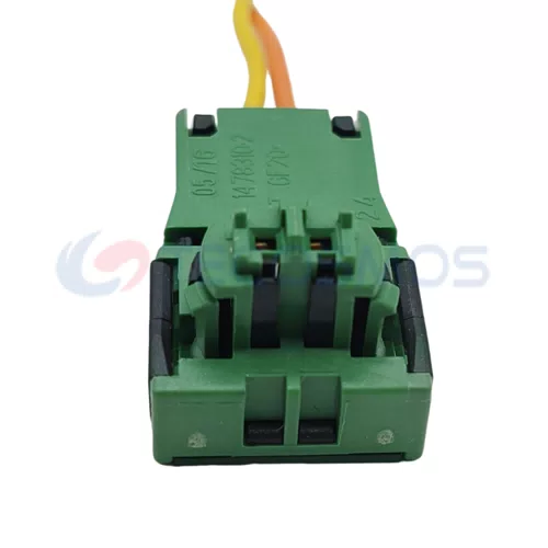 Automotive Parts, airbag Plug, Green Connector Plug, Waterproof Shell Suitable for Car 2-pin Female CT2-0340M-1 - image 2