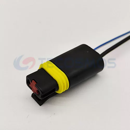 Automotive Ignition Coil Plug Harness Connector Waterproof Shell for Cherokee 2-pin Female CT2-0341M - image 3
