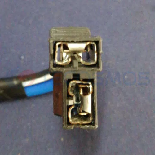Car Connector For Two vertical pins of blower are to left CT2-0349M-4