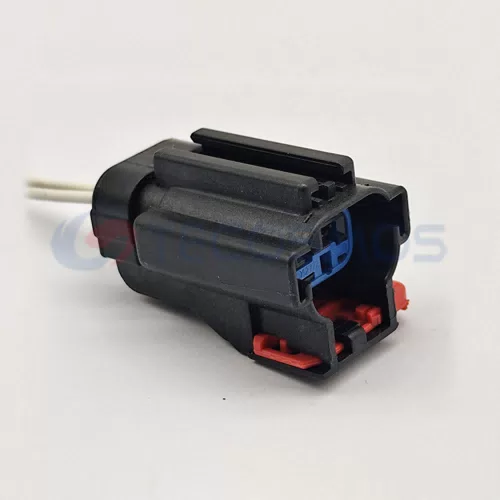 Automotive Electric Window Motor Plug Harness Connector Waterproof Shell for Mercedes Benz 2-pin Female CT2-0370M - image 2